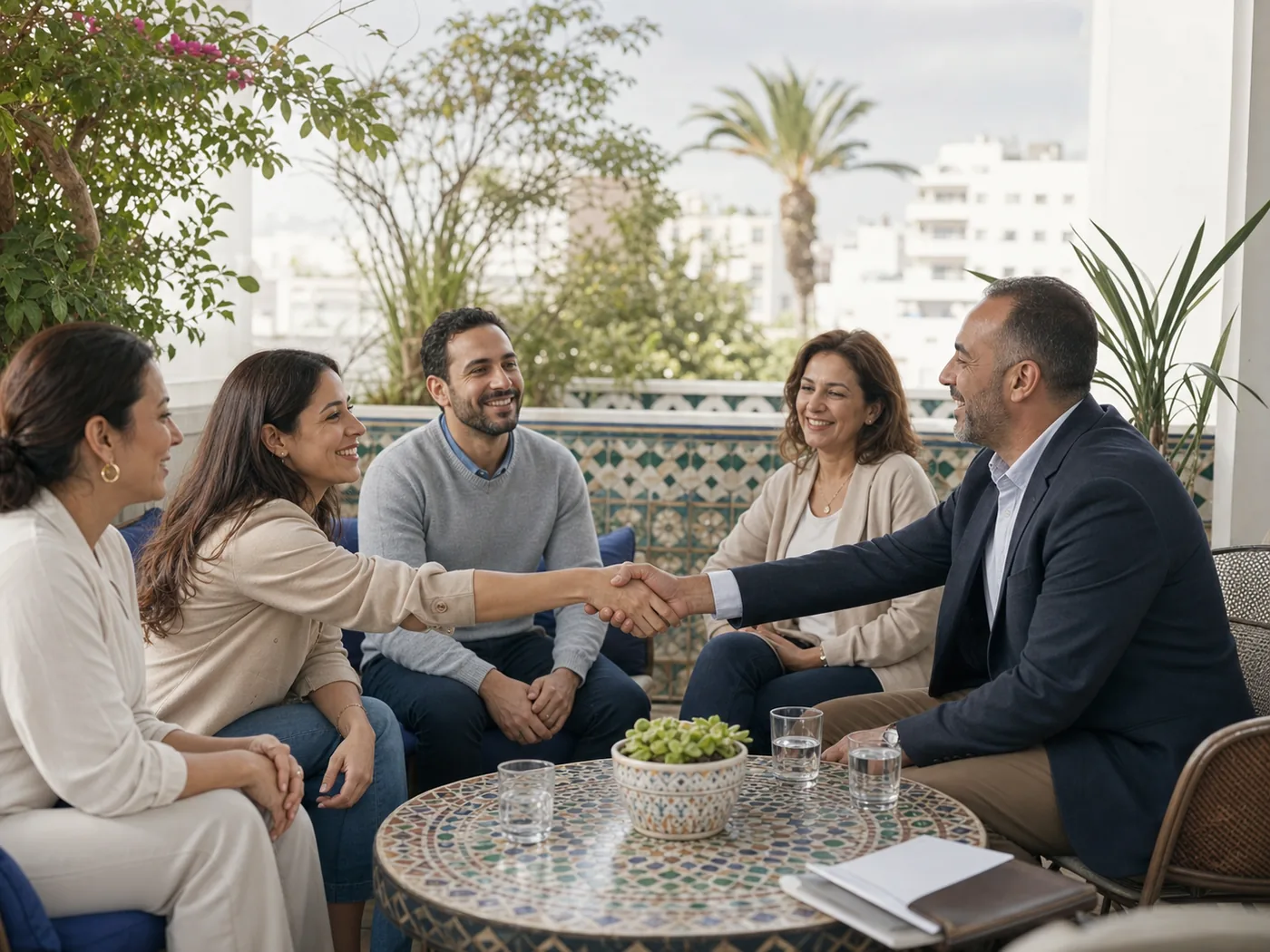 Copropriétaires marocains réunis autour de valeurs de confiance et de proximité